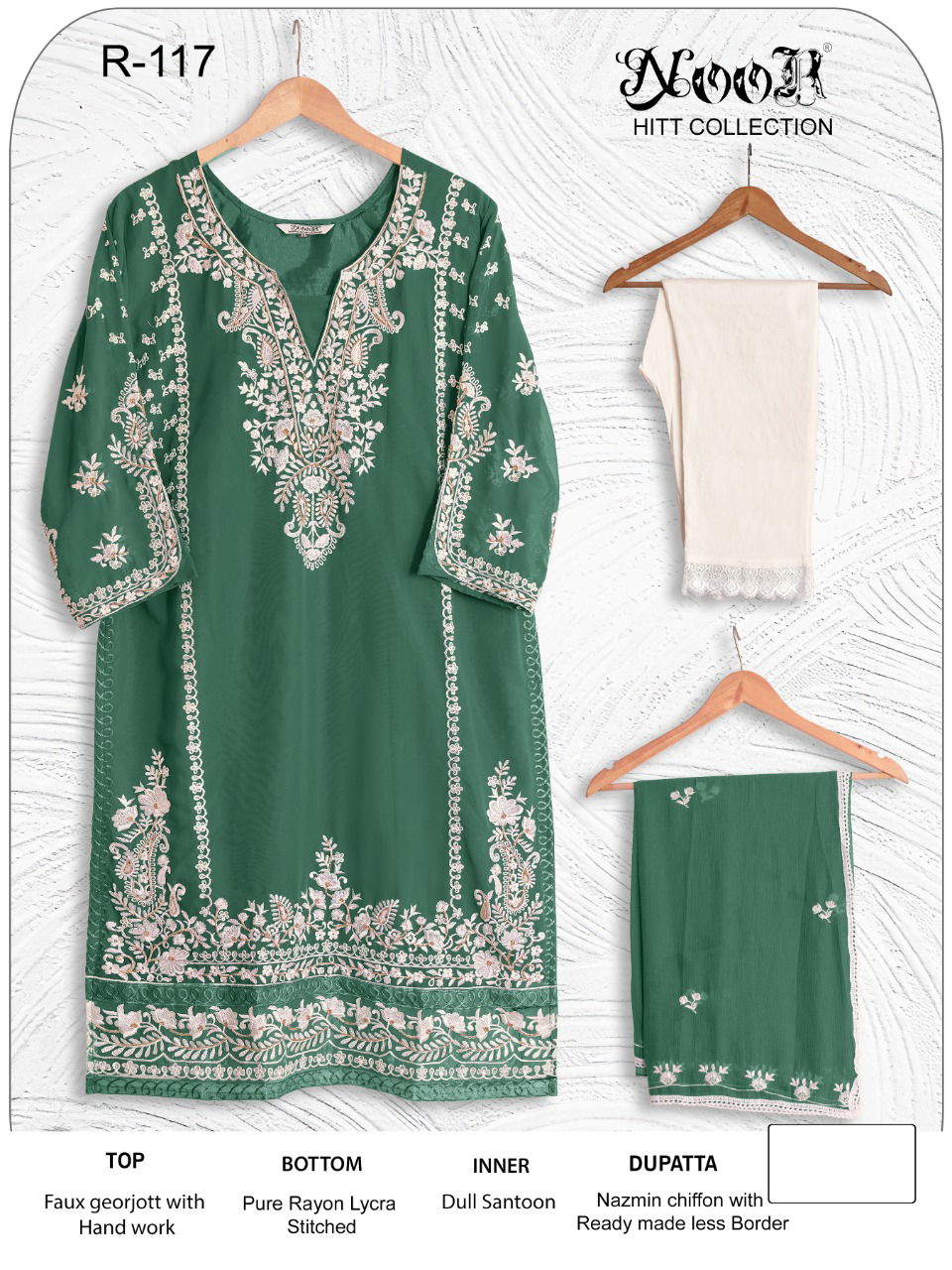 Noor Fancy Ethnic Wear Pakistani Readymade Suit Collection